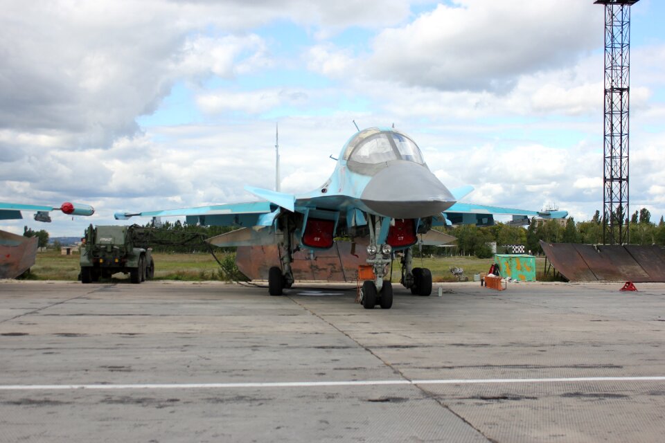 Aircraft fighter-bomber su-34