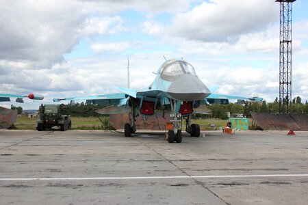 Aircraft fighter-bomber su-34