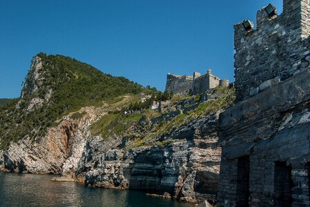 Castle fortress cliff