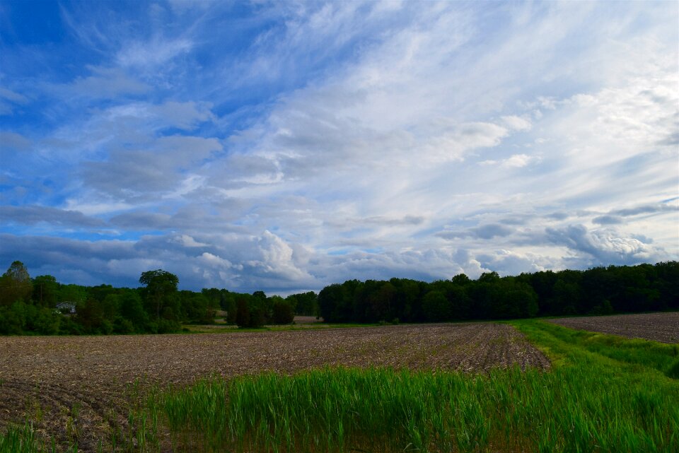 Farm rural field photo