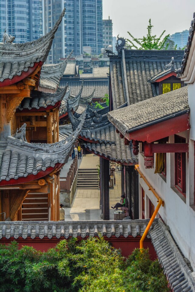 Chengdu ancient architecture temple