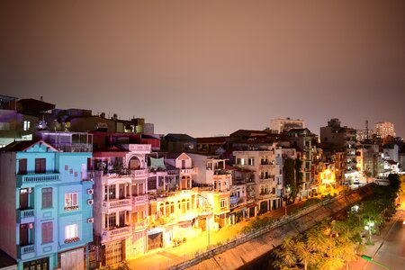 A corner of ha noi night in ha noi nikon d7100 photo