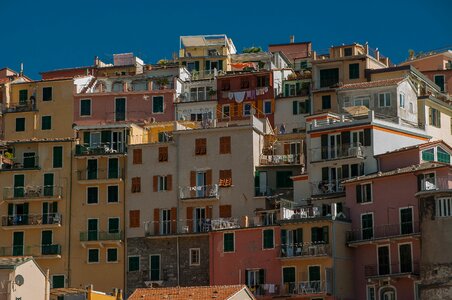 Riomaggiore facades village