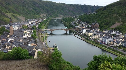 Cochem mosel vineyards