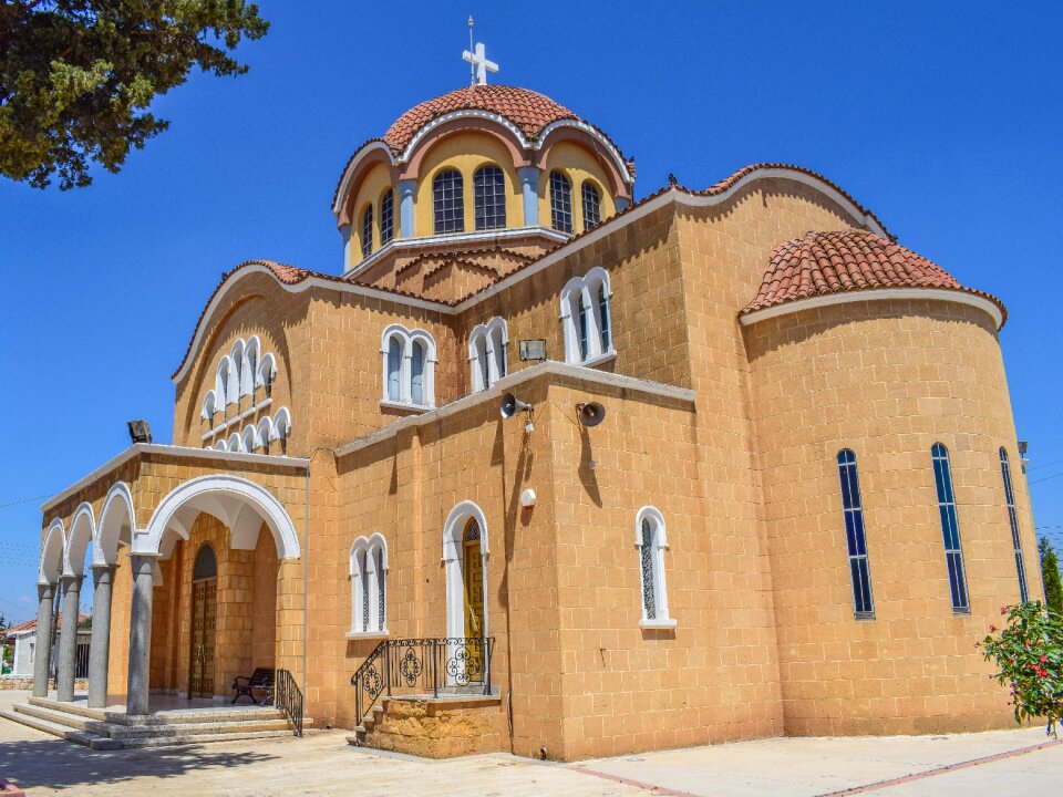 Church orthodox dome
