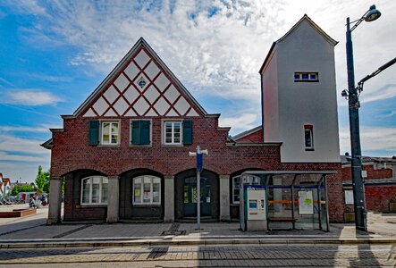 Germany historic center truss