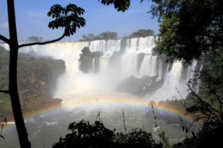 Argentina water rainbow photo
