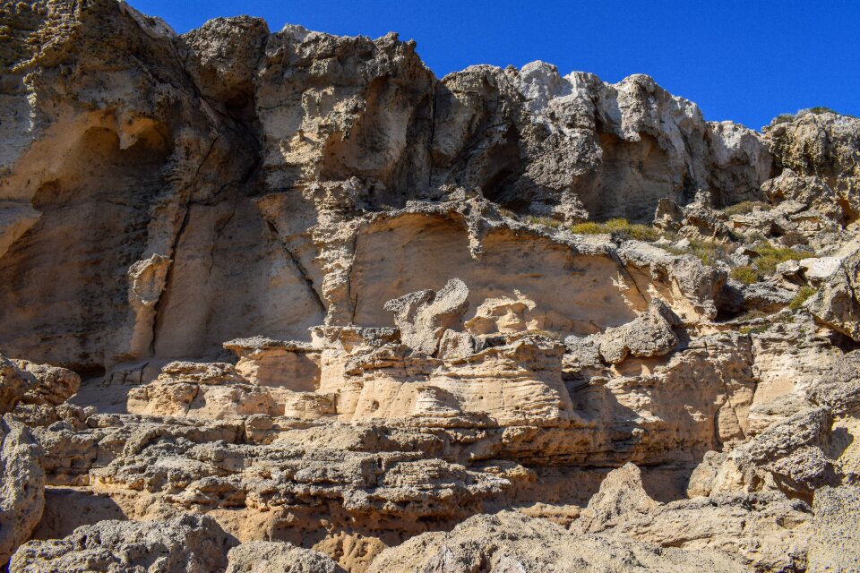 Nature rock geology