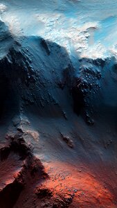 The scenery landforms satellite