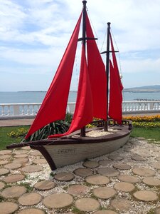 Russia scarlet sails ship