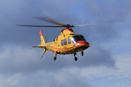 Helicopter samu emergency