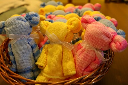 Towel basket gifts