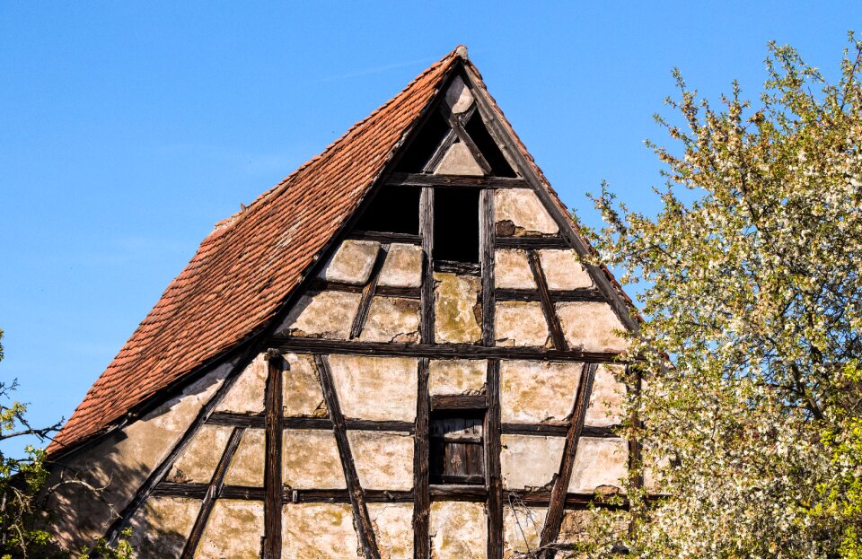 Historically historic center fachwerkhaus