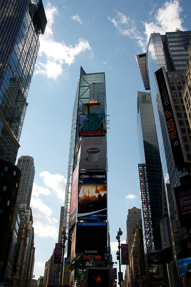 Urban manhattan cityscape