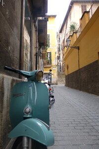Old town moped street
