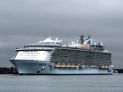 Cruise ship holiday cruise new waterway photo