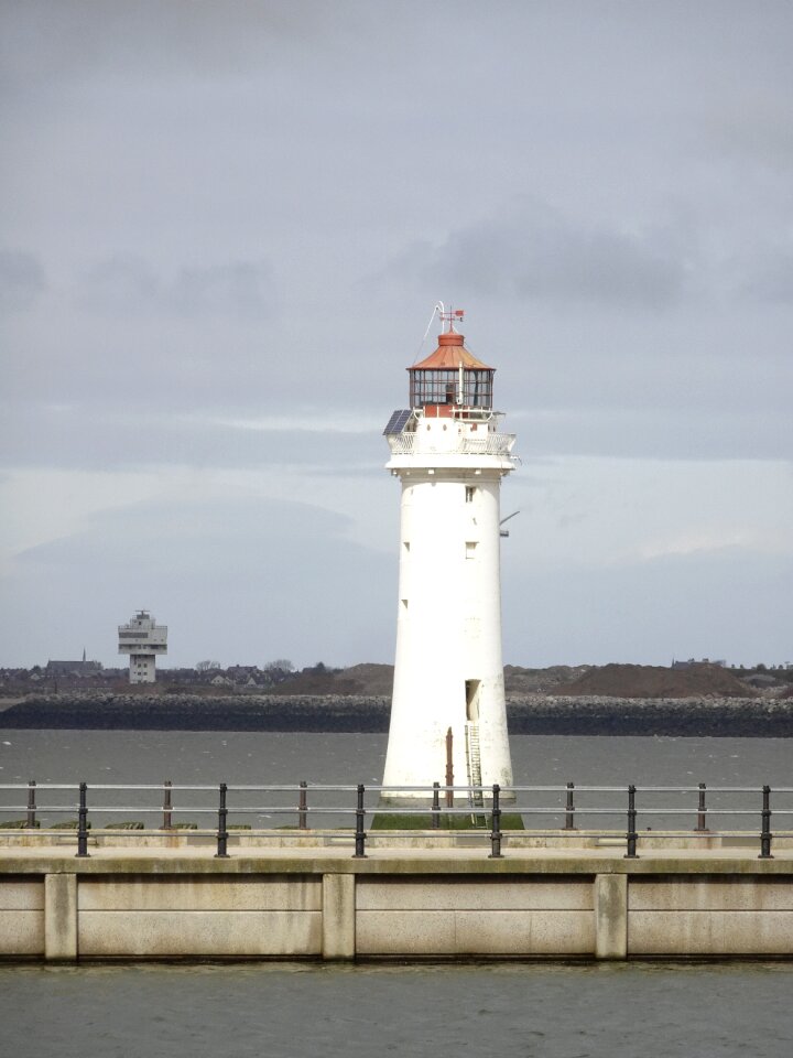Liverpool lighthouse sea