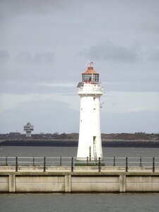Liverpool lighthouse sea