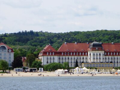 Sopot baltic sea coast seaside resort
