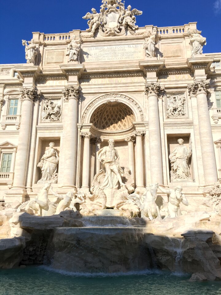 Fontana trevi italy photo