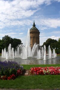 Water games fountain fountains photo