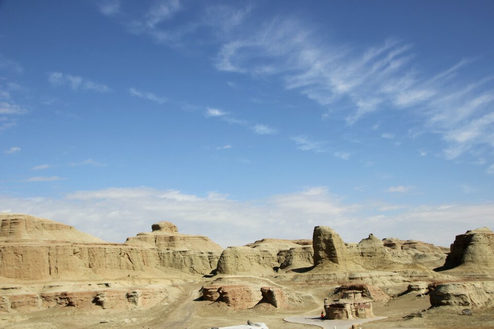Urho ghost city in xinjiang