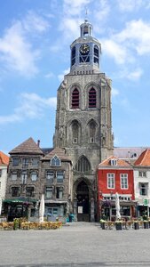 Religion tower building
