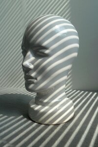 Shadow pattern head photo