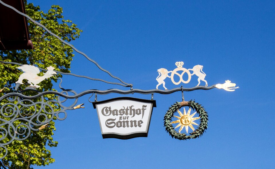 To the sun beer beer garden