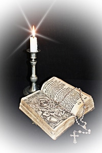 Religion the holy book christian photo