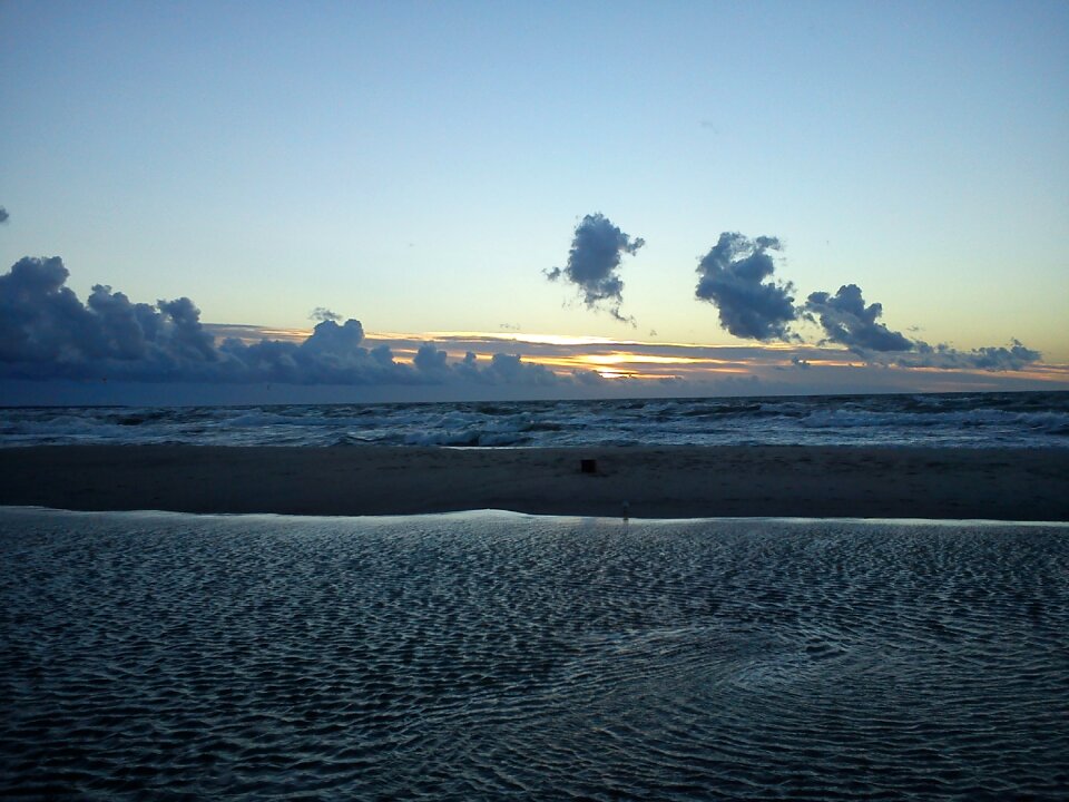 Clouds sea sky