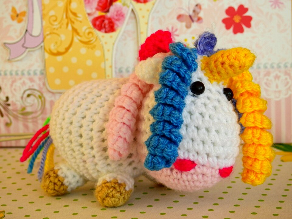 Fabric stuffed animal hand labor