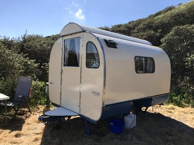 Caravan camper nostalgia photo