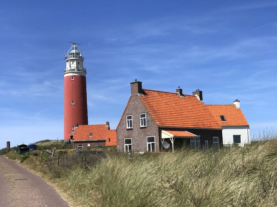 Lighthouse north sea holland