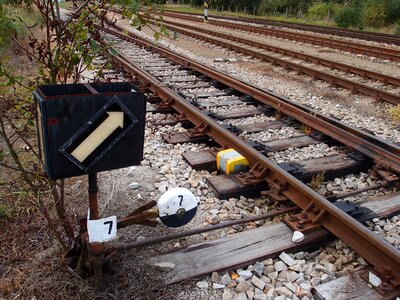 Points track railway