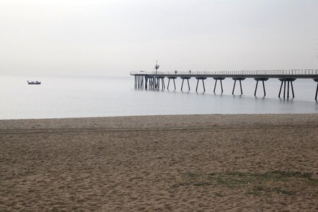 Badalona sand sea