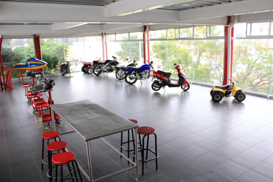 Motorcycle facilities school