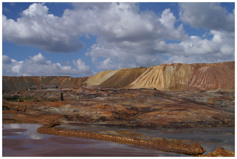 Iron rio tinto the south of spain