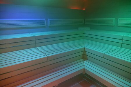 Benches sweating sweat