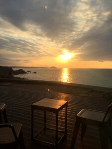 Pause glow sea
