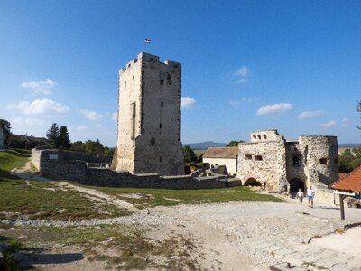 Nagyvázsony castle castle ruins photo