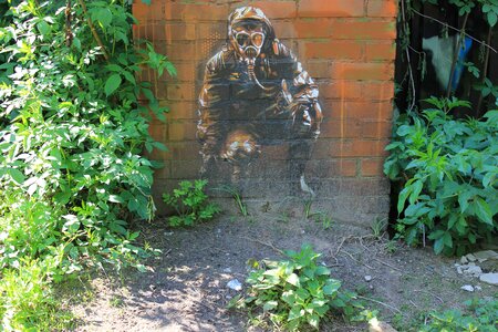 Art sprayer wall
