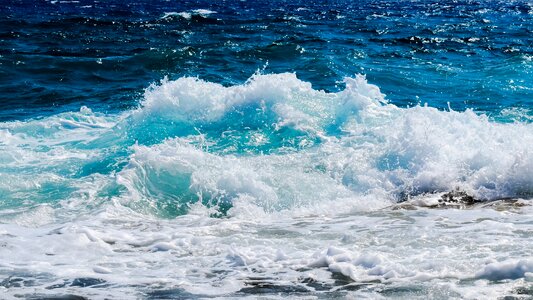Sea blue beach