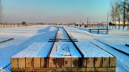 Extermination camp snow cold