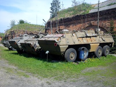 The military the vehicle fort