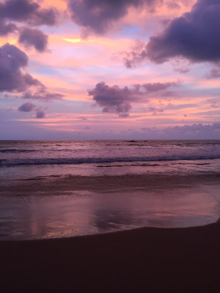 Evening sky afterglow abendstimmung