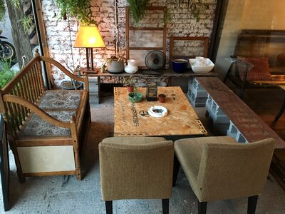 Second-hand cafe antique