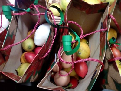 Gifts eggs tapes