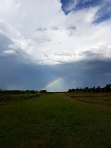 Rain blue cloudy photo