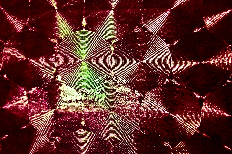 Closeup circles circle